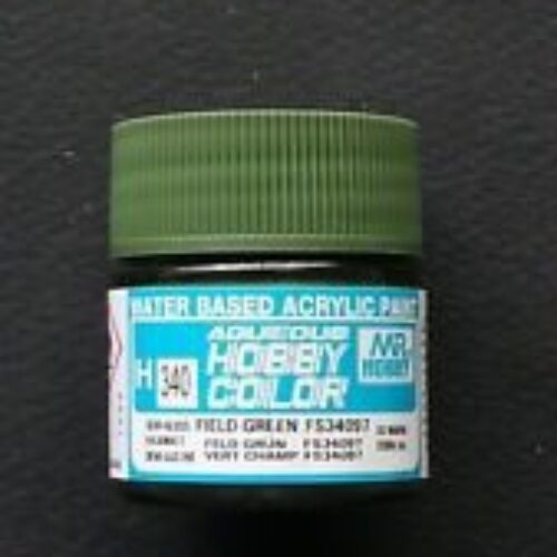 340 Gunze field green semi gloss 10ml Hobby Color Gunze Sangyo acrilico modellismo