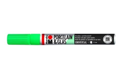 Pennarello per Porcellana e Vetro Porcelain And Glas Paint Marker 153 Menta MARABU
