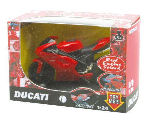 Ducati 1198 [Light & Sound - Try Me] , Scala 1:24 - immagine 3