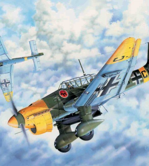 JUNKERS JU-87B-2 STUKA Trumpeter 03214 scala 1:32