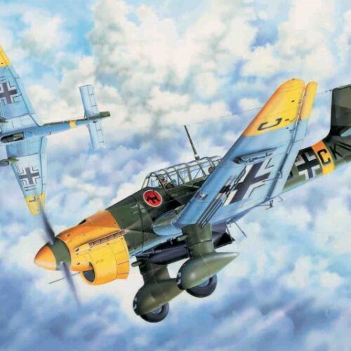 JUNKERS JU-87B-2 STUKA Trumpeter 03214 scala 1:32