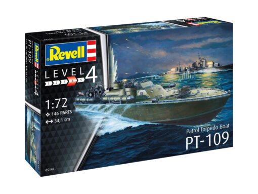 Patrol Torpedo Boat PT109 Revell 05147 scala 1:72 - immagine 7