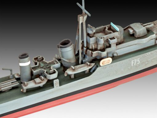 HMS Ark Royal & Tribal Class Destroyer REVELL 05149 scala 1:720 - immagine 2