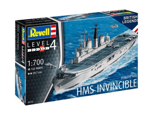 HMS Invincible (Falkland War) REVELL 05172 scala 1:700 - immagine 2