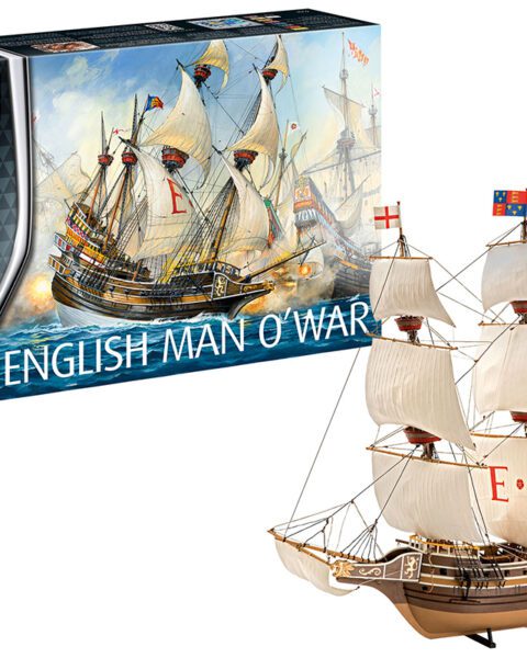 English Man O'War Revell 05429 scala 1:96