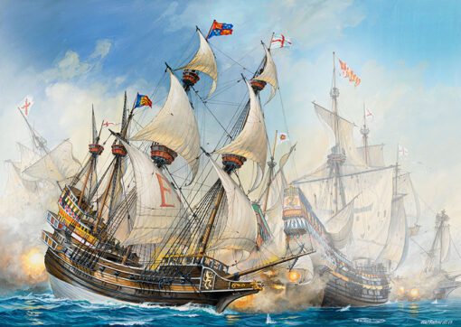 English Man O'War Revell 05429 scala 1:96 - immagine 5