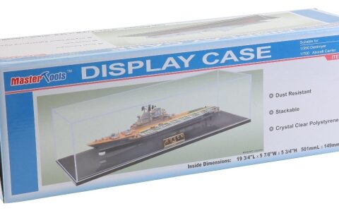 VETRINA IN PLASTICA 501x149x146 mm TR 09805 per Modellismo