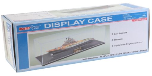 VETRINA IN PLASTICA 501x149x146 mm TR 09805 per Modellismo