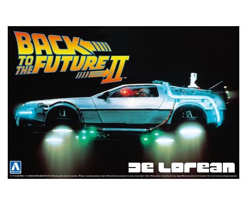 DeLorean Back to the future Part II 01186 AOSHIMA scala 1:24