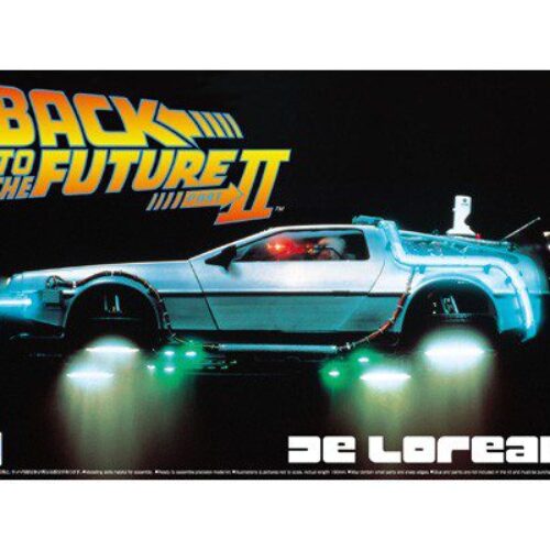 DeLorean Back to the future Part II 01186 AOSHIMA scala 1:24