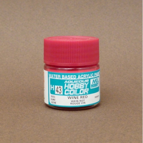043 Wine Red 10ml Hobby Color Gunze Sangyo acrilico modellismo