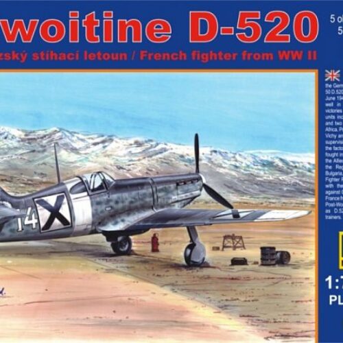 Dewoitine D.520 Bulgaria RS MODELS 92091 scala 1:72