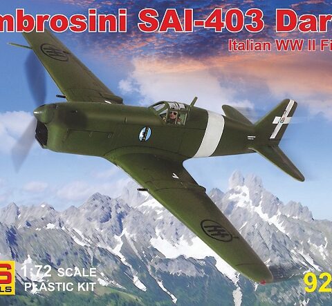 Ambrosini SAI 403 Dardo RS MODELS 92159 scala 1:72