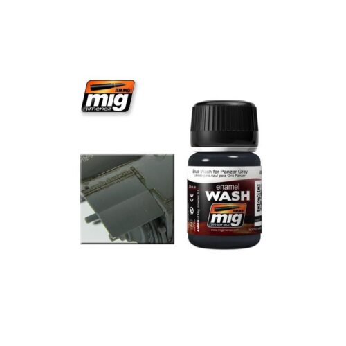 1006 AMMO MIG wash Lavaggio per grigio Panzer (35ML)