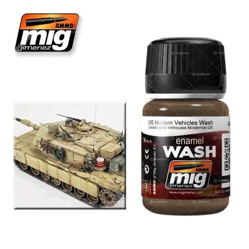 1007 AMMO MIG wash US MODERN VEHICLES (35ML)