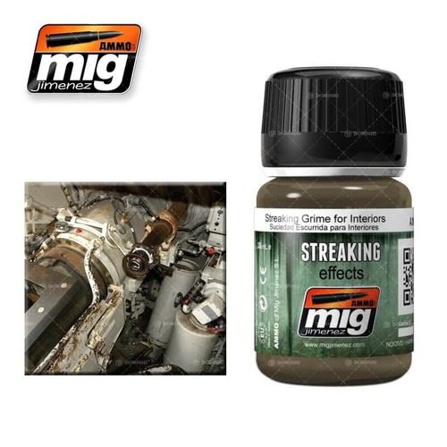 1200 Ammo Mig: Streaking Grime For Interiors (35ml)