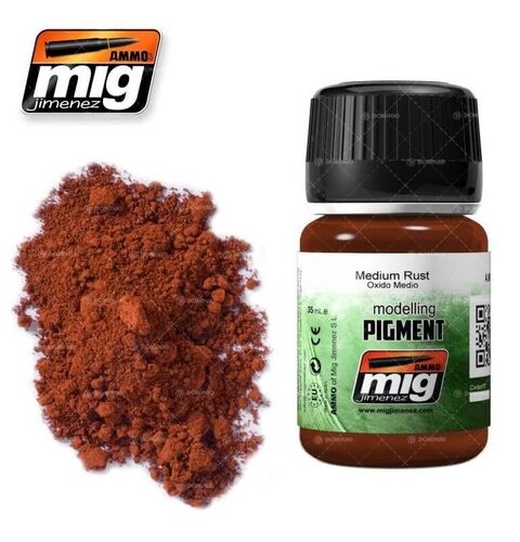 3005 MEDIUM RUST PIGMENT AMMO MIG (35ML)