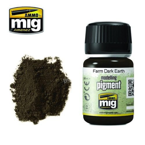 3027 FARM DARK EARTH PIGMENT AMMO MIG (35ML)