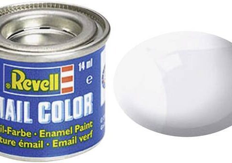 05 Smalto Revell Bianco, Opaco, Barattolino da 14 ml RAL 9001