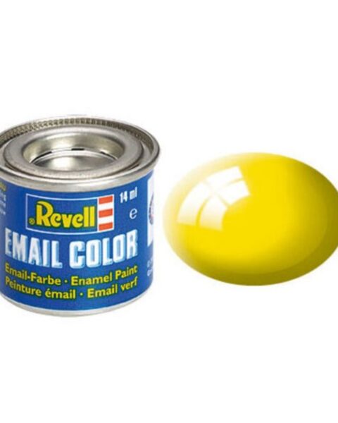 12 Smalto Revell Giallo Lucido Barattolino da 14 ml RAL1018