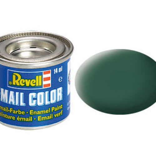39 Smalto Revell Verde Scuro, Opaco Barattolino da 14 ml