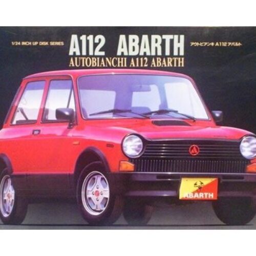 Autobianchi A112 Abarthy scala 1:24 Fujimi 12617  N°10
