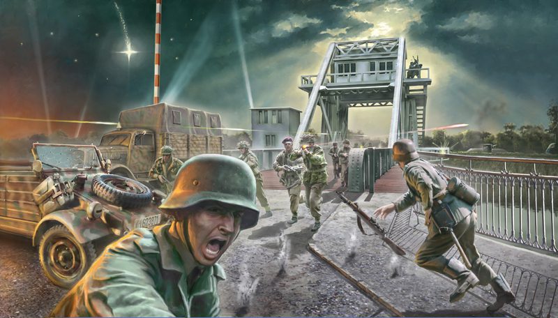 PEGASUS BRIDGE - D.Day 75°Ann.1944-2019 - BATTLE SET scala 1:72 ITALERI 6194