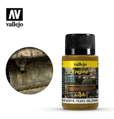 73813 VALLEJO OIL STAINS (40ML)