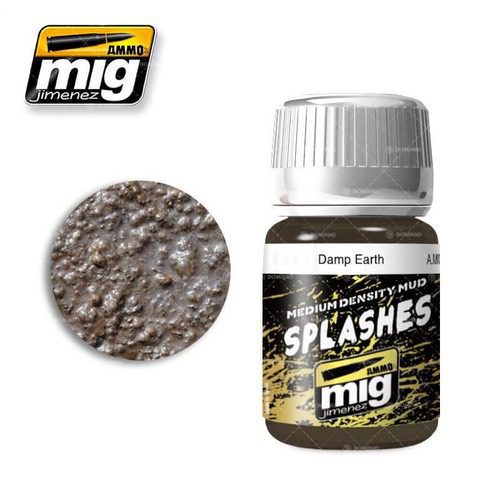 1754 MEDIUM DENSITY MUD SPLASHES: DAMP EARTH (35ML) AMMO MIG
