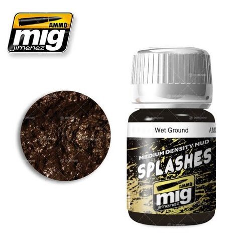 1755 MEDIUM DENSITY MUD SPLASHES: WET GROUND (35ML) AMMO MIG