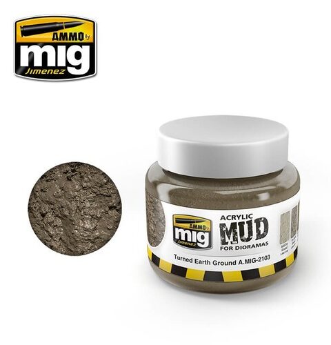 2103 TURNED EARTH GROUND (250ML) AMMO MIG
