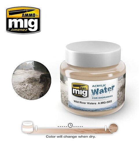 2203 WILD RIVERS WATER  (250ML) AMMO MIG