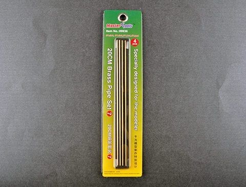 4 canne in ottone cm 20 trumpeter master tools ø 1.5 – 1.6 – 1.8 – 2.0 mm 09936
