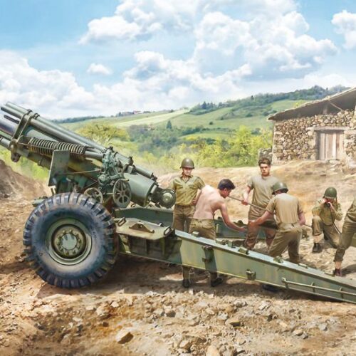M1 155mm Howitzer scala 1:35 ITALERI 6581