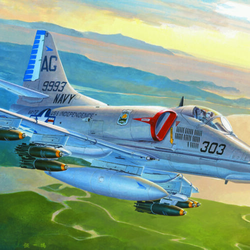 A-4E Sky Hawk scala 1:72 Hobby Boss 87254