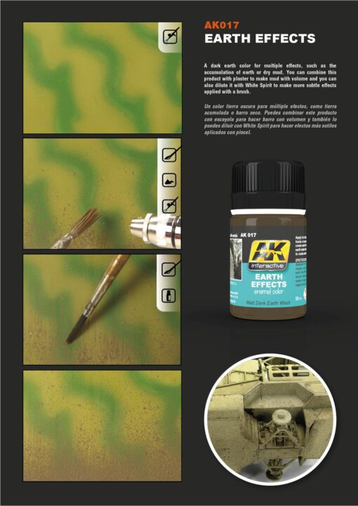AK017 EFFETTI DELLA TERRA 35ml AK INTERACTIVE - immagine 3
