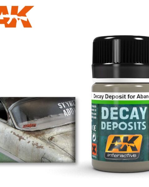 AK675 DEPOSITO DEPOSITO PER VEICOLI ABBANDONATI 35ml AK INTERACTIVE