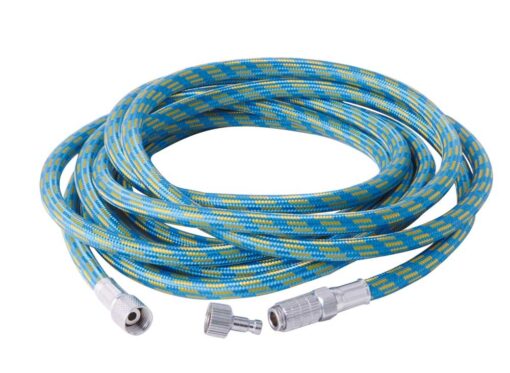 BD-30 Tubo telato per aerografo 1,80m con attacco G1/8-G1/8 attacco rapido BD-117