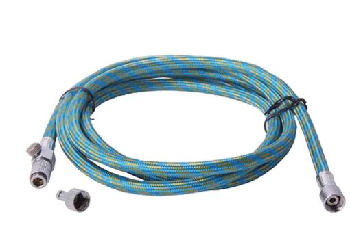 BD-31 Tubo telato per aerografo 1,80m con attacco G1/8-G1/8 attacco rapido BD-120