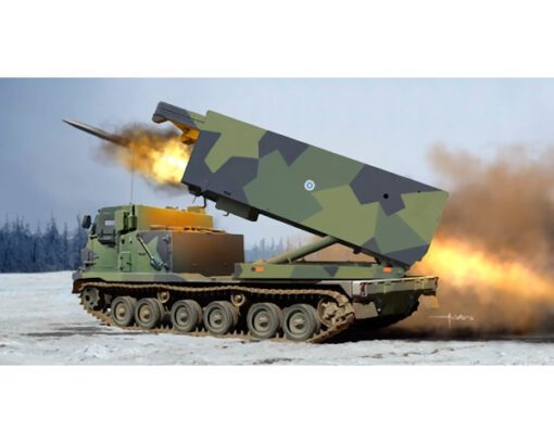 M270/A1 Multiple Launch Rocket System - Finland/Netherlands  scala 1:35 Trumpeter 01047
