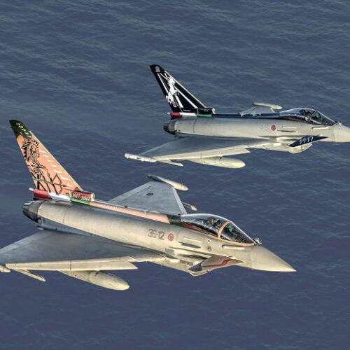 EF-2000 100th Ann.''GRUPPI CACCIA'' – SPECIAL COLORS scala 1:72 ITALERI 1406