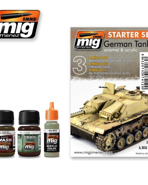 7412 GERMAN TANKS -STARTER SET AMMO MIG