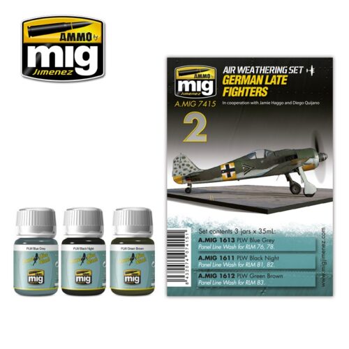 7415 GERMAN LATE FIGHTERS AMMO MIG