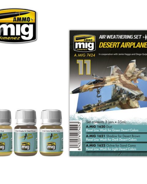 7424 DESERT AIRPLANES SET AMMO MIG