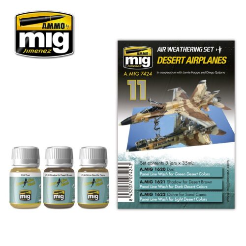 7424 DESERT AIRPLANES SET AMMO MIG