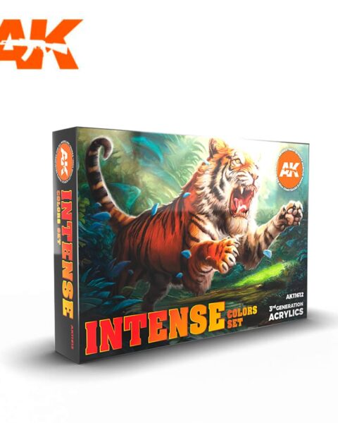 AK11612 SET DI COLORI INTENSI AK INTERACTIVE