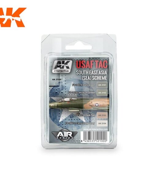 AK2100 USAF TAC SOUTH EAST ASIA (SEA) SCHEME AK INTERACTIVE