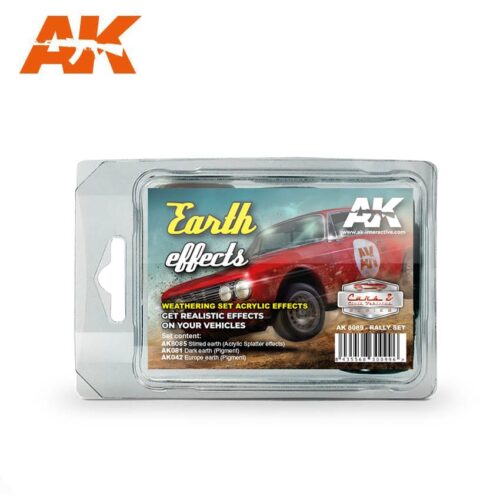 AK8089 EFFETTI TERRA (RALLY SET) AK INTERACTIVE