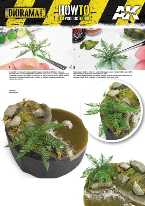 BRACKEN FERN 1/32 E 1/35 AK INTERACTIVE AK8136 - immagine 3