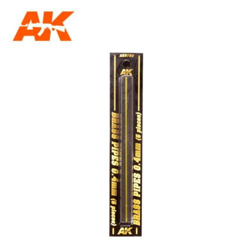 TUBI IN OTTONE 0.4MM Ø. 5 UNITÀ AK INTERACTIVE AK9103